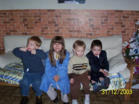 Jordan, Gwen, Jimmy, Nelson