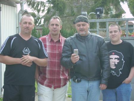 Dav, Fred, Capi, ch'ti Kev